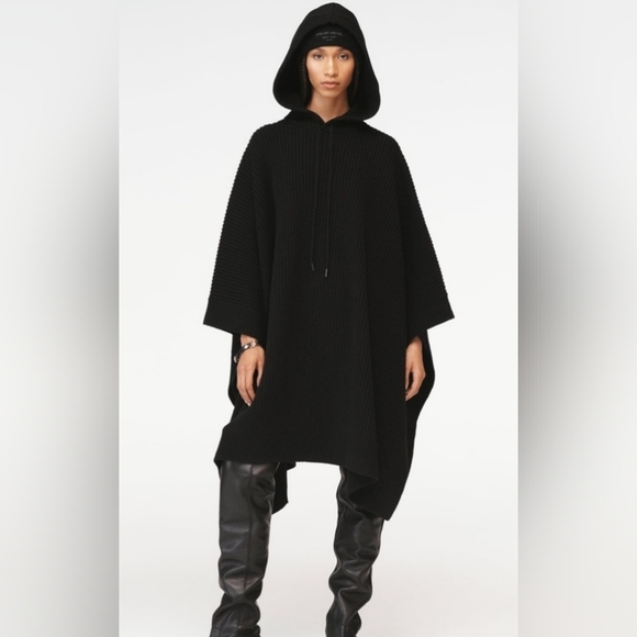 Zara Jackets & Blazers - NEW ZARA WOOL PONCHO STEVEN MEISEL